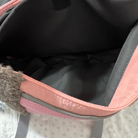 FREE PEOPLE PLAYOFF SHERPA MESSENGER BAG. BOHEMIAN CROSSBODY. SCHOOL COLLEGE. - Picture 6 of 7